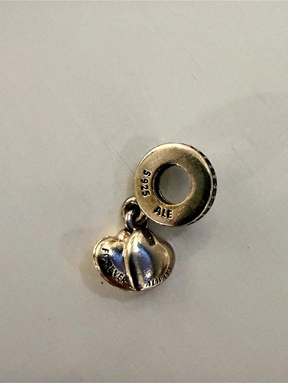 Pandora Heart Charm Bracelet Gold & Silver